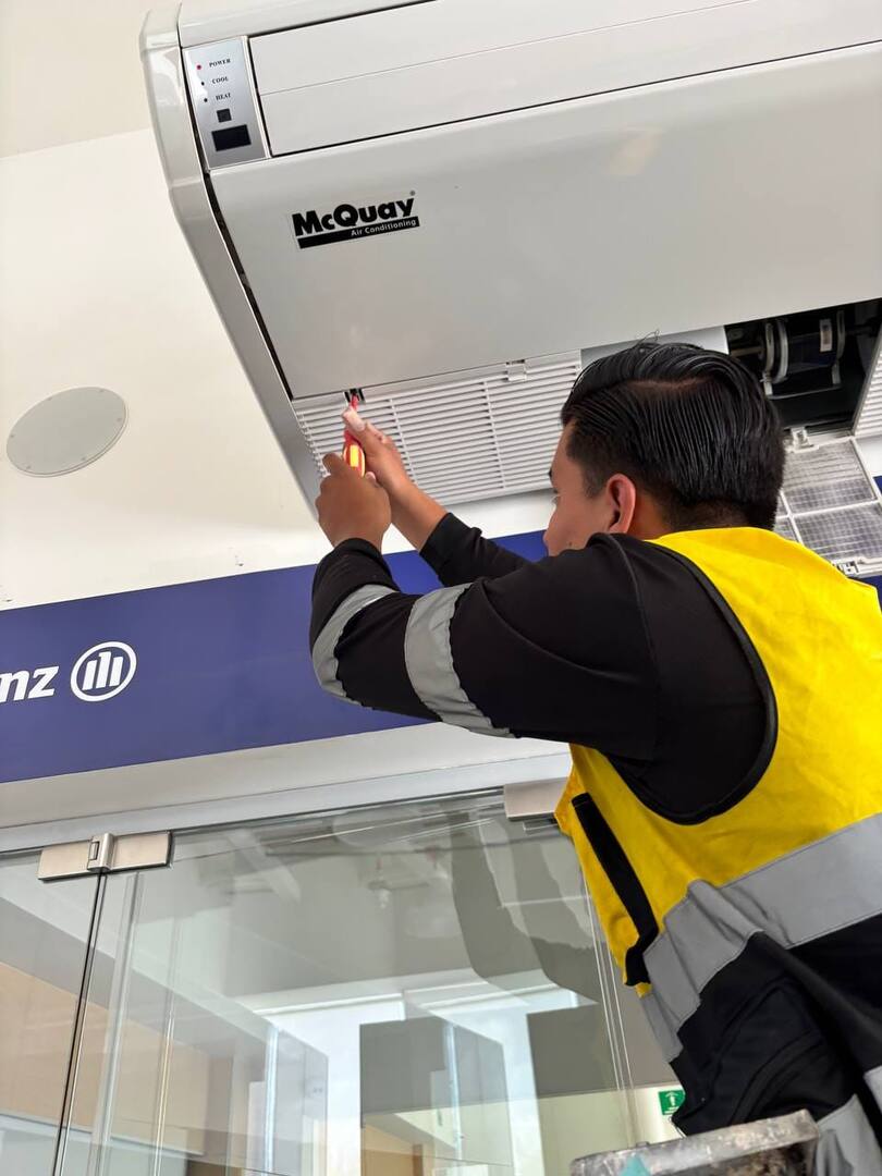 Mantenimiento de aire acondicionado